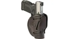 1791 Gunleather 3 Way Holster for Size 4 Handguns (Springfield XDs / Taurus G2c) Brown - 1791 Gunleather
