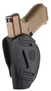 1791 Gunleather 3 Way Holster for Glock 17  HKVP9  S&W M&P9  and Springfield XD9 Brown - 1791 Gunleather