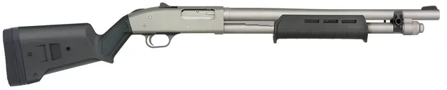 Mossberg 590A1 Professional Series Silver Marinecote 12 GA-3 18.5 Barrel 6-Rounds - Mossberg
