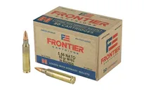 Hornady Frontier 5.56 NATO Ammo 50 RDs 55 Gr - Hornady