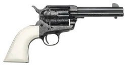 Taylors and Co Outlaw Legacy Engraved Blued .357 Mag 4.75 Barrel 6-Rounds - Taylors and Company