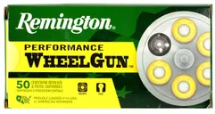 Remington Performance WheelGun Ammo Brass .32 SW 88-Grain 50-Rounds LRN - Remington