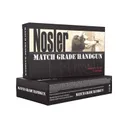 Nosler Match Grade Handgun Ammo Brass 9mm 20-Rounds 124 Grain JHP - Nosler