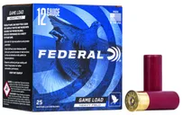 Federal Game-Shok Heavy Field 12 GA #4 Shot 1-1/8 oz 25-Rounds 2.75 - Federal Premium