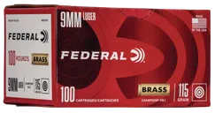 Federal Champion Brass 9mm 115 Grain 100-Rounds FMJ - Federal Premium