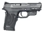 Smith and Wesson M&P9 Shield EZ with Crimson Trace Laserguard 9mm 3.6 8-Round No Thumb Safety - Smith & Wesson