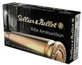 Sellier and Bellot Rifle Brass 6.5 Creedmoor 156 Grain 20-Rounds SP - Sellier and Bellot
