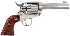 Ruger Vaquero Stainless .357 Mag / .38 SPL 4.62 Barrel 6-Rounds Fixed Sights - Ruger