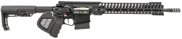 POF Revolution Featureless 7.62mm/.308 Win 16.5 Barrel Fixed Stock  - CA Compliant - Patriot Ordnance Factory