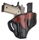 1791 Gunleather BH1M1 Holster Brown / Black Right-Hand for Colt 1911 / Sig 1911 / Browning Hi-Power - 1791 Gunleather