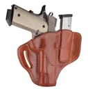 1791 Gunleather BH1M1 Holster Brown for Browning Hi-Power / Colt 1911 / Sig 1911 - 1791 Gunleather