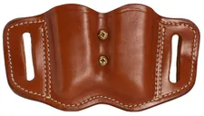 1791 Gunleather MAGF Magazine Pouch Brown for Double Stack - 1791 Gunleather