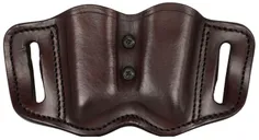1791 Gunleather MAGF Magazine Pouch Brown for Double Stack - 1791 Gunleather