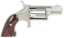 North American Arms Mini Revolver Stainless .22LR 1.125 Barrel 5-Round Boot Grip - North American Arms