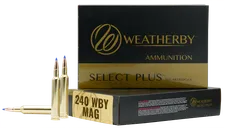 Weatherby Select Plus Brass .40 WBY Mag 80 Grain 20-Rounds TSX - Weatherby