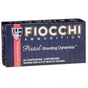 Fiocchi Shooting Dynamics Ammo .38 SPL 148 Grain Semi-Jacketed Hollow Point 50 Rounds per Box / 20 Boxes per Case - Fiocchi