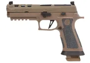 SIG SAUER P320-XFIVE DH3 Coyote Tan 9mm 5 Barrel 21-Rounds 3 Mags Optic Ready - Sig Sauer