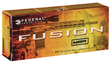 Federal Fusion MSR Rifle Ammo Brass .300 AAC Blackout 20-Rounds 150 Grain FSP - Federal Premium