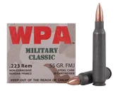 Wolf Military Classic Steel .223 Rem 55 Grain 500-Rounds Bulk FMJ - Wolf Performance Ammo