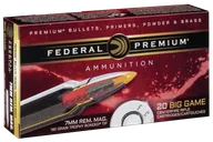 Federal Premium Nickel Plated Brass 7mm Rem Mag 160 Grain 20-Rounds TBT - Federal Premium