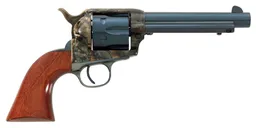 Taylors and Co 1873 Cattleman Charcoal Blue 9mm 4.75 Barrel 6-Rounds - Taylors and Company