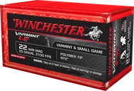 Winchester Varmint LF Brass .22 Mag 25 Grain 50-Rounds PTNTX - Winchester