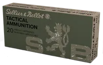 Sellier and Bellot Tactical Brass 7.62 X 39 124-Grain 20-Rounds FMJ - Sellier and Bellot