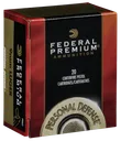 Federal Premium Personal Defense 9mm 124 Grain 20-Rounds Hydra-Shok - Federal Premium