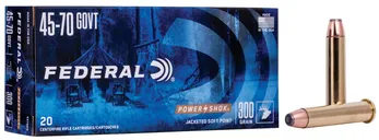 Federal PowerShok Brass .45-70 300 Grain 20-Rounds JSP - Federal Premium