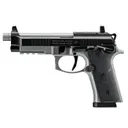 Beretta 92XI SAO Tactical Black / Silver 9mm 5.1 Barrel 18-Rounds - Beretta