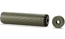 ANECHOIC AnechoX 30 OD Green .30 Caliber 5/8x24 Direct Thread Mount - ANECHOIC Suppressors