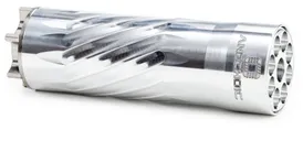 ANECHOIC PipSqueak 22 Raw Aluminum .22 Cal - ANECHOIC Suppressors