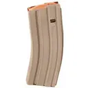 ASC AR Magazine Flat Dark Earth .223 Rem 30-Rounds Orange Follower - Ammunition Storage Components