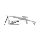 Advanced Technology BIP0700 SKS Feathelite Bipod - ATI