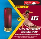 Aguila Standard Velocity #7.5 shot 2-3/4 16 GA 25RD - Aguila Ammo