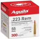 Aguila Centerfire Rifle Bulk .223 Rem 55 Grain 300-Rounds FMJBT - Aguila Ammo