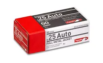 Aguila Ammunition .25ACP 50gr FMJ 50rd - Aguila Ammo