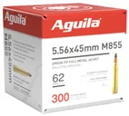 Aguila Green Tip M855 Bulk 5.56 NATO 62-Grain 300-Rounds FMJGT - Aguila Ammo