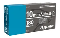 Aguila Handgun Ammunition 10mm 180 Grain 50-Rounds JHP - Aguila Ammo