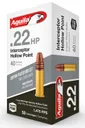 Aguila Interceptor Brass .22 LR 40-Grain 50-Rounds CPHP - Aguila Ammo