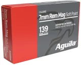 Aguila Interlock Brass 7mm Rem Mag 139 Grain 20-Rounds BTSP - Aguila Ammo