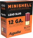 Aguila Minishell 12 GA-1.75 Slug 5/8 oz 25-Rounds - Aguila Ammo