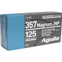 Aguila Pistol Brass .357 Mag 125 Grain 50-Rounds JHP - Aguila Ammo