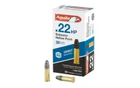 Aguila Subsonic Brass .22 LR 38-Grain 50-Rounds HP - Aguila Ammo