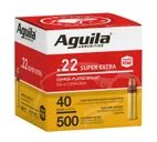 Aguila Super Extra High Velocity Bulk .22 LR 40-Grain 500-Rounds CPSP - Aguila Ammo