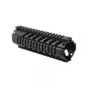 Aim Sports MT060 Free Float Quad Rail 7-inch Aluminum Black - Aim Sports