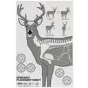 Allen Deer Vitals Corrugated Target Black / Grey 23 x 35 - Allen Company