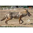 EzAim Four Color Coyote Paper Target 25x35 2 pk. - EZ AIM