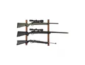 Allen Gun Collector 3 Gun Rack 3 Rifle/Shotgun Brown/Black Wood/Steel - Allen Company