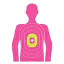 Allen In the Pink Paper Targets Pink 12 x 18 8-Pack - Allen Company